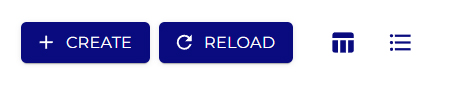 Top bar with Create and Reload buttons.